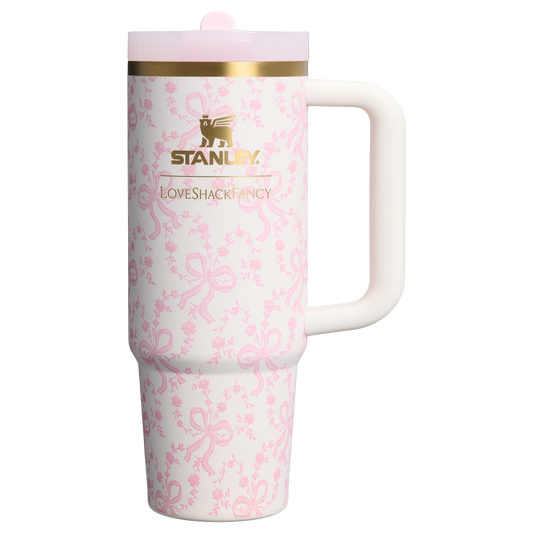 Stanley 1913 x LoveShackFancy Holiday Quencher® ProTour Flip Straw Tumbler | 30 OZ